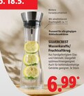 Wasserkaraffe/Fruchtsaftkrug von Silvercrest im aktuellen Lidl Prospekt für 6,99 €