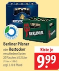 Berliner Pilsner im Angebot bei famila Nordost in Stralsund Berliner Pilsner Angebote bei famila Nordost Stralsund für 9,99 €