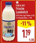 Frische Landmilch im ALDI Nord Prospekt Frische Landmilch von Fair & Gut im aktuellen ALDI Nord Prospekt für 1,19 €