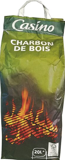 Charbon de bois fsc - Géant Casino à Suresnes Charbon de bois fsc en promo chez Géant Casino Suresnes à 2,85 €