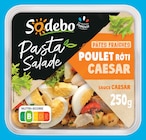 Pasta Salade Poulet Caesar - SODEBO - Intermarché Express à Versailles Pasta Salade Poulet Caesar - SODEBO en promo chez Intermarché Express Versailles à 2,08 €