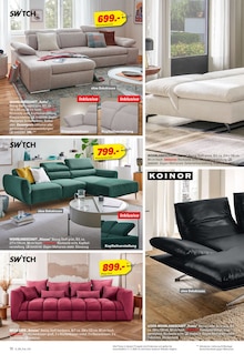 Ecksofa im aktuellen Höffner Prospekt (Bonn) Ecksofa im Höffner Prospekt "150 JAHRE POLSTER POWER" mit 20 Seiten (Bonn)