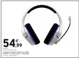 CASQUE GAMING SANS FIL CORE CLOUD PLUS - PS4/PS5 - HYPER X - Intermarché CASQUE GAMING SANS FIL CORE CLOUD PLUS - PS4/PS5 - HYPER X à 54,99 € dans le catalogue Intermarché