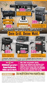Gasgrill im Hornbach Prospekt "Du willst es. Dann bau es." mit 36 Seiten (Pforzheim)