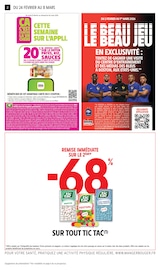 Alimentation Angebote im Prospekt "-60% DE REMISE IMMÉDIATE SUR LE 2ÈME" von Intermarché Contact auf Seite 2