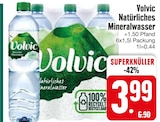 Natürliches Mineralwasser von Volvic im aktuellen EDEKA Prospekt für 3,99 €