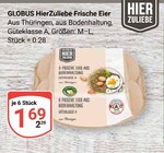 Aktuelle Eier Angebote bei GLOBUS in Erfurt Aktuelles HierZuliebe Frische Eier Angebot bei GLOBUS in Erfurt ab 1,69 €