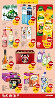 Volvic im Penny Prospekt "Wer günstig will, muss Penny." mit 36 Seiten (Bruchsal)