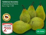 GLOBUS - Tafelbirnen Novembra Angebot im Prospekt Tafelbirnen Novembra bei GLOBUS im Prospekt "" für 2,99 €