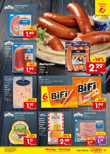 Wurst im aktuellen Netto Marken-Discount Prospekt (Essen) Wurst im Netto Marken-Discount Prospekt "Aktuelle Angebote" mit 71 Seiten (Essen)