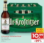 Feinherbes Pilsner von Ur-Krostitzer für 10,99 € bei Netto Marken-Discount im Angebot Feinherbes Pilsner von Ur-Krostitzer im aktuellen Netto Marken-Discount Prospekt