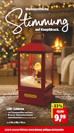 LED-Laterne Angebote im Prospekt "Top Angebote" von Thomas Philipps auf Seite 16