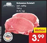 Aktuelle Schweinefleisch Angebote bei Netto Marken-Discount in Krefeld Aktuelles Schweine-Kotelett Angebot bei Netto Marken-Discount in Krefeld ab 3,99 €