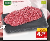 Bio Rinder Hackfleisch im Angebot bei Netto Marken-Discount in Koblenz Bio Rinder Hackfleisch Angebote von BioBio bei Netto Marken-Discount Koblenz für 4,59 €