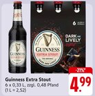 Extra Stout Angebote von Guinness bei E center Langenau für 4,99 €