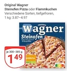 Steinofen Pizza Angebote von Original Wagner bei GLOBUS Zwickau für 1,49 €
