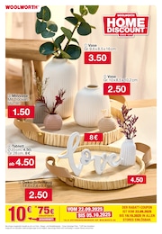 Woolworth Blumenvase im Prospekt 