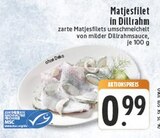 Matjesfilet in Dillrahm im aktuellen E center Prospekt