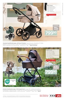 Kinderwagen im XXXLutz Möbelhäuser Prospekt "BABY SPEZIAL" mit 8 Seiten (Würzburg)