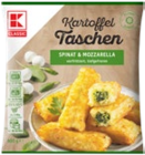 Aktuelles Kartoffeltaschen Spinat & Mozzarella Angebot bei Kaufland in Bergisch Gladbach ab 1,79 €