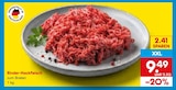 Rinder-Hackfleisch im Angebot bei Netto Marken-Discount in Pforzheim Rinder-Hackfleisch Angebote bei Netto Marken-Discount Pforzheim für 9,49 €