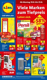Aktueller Lidl Discounter Prospekt in Plochingen und Umgebung, "LIDL LOHNT SICH" mit 69 Seiten, 18.08.2025 - 23.08.2025