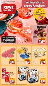 Bier im REWE Prospekt "Dein Markt" mit 18 Seiten (Wiesbaden)