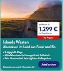 Islands Westen im ALDI Nord Prospekt Islands Westen im aktuellen ALDI Nord Prospekt für 1.299,00 €