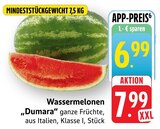 EDEKA Lahr - Wassermelonen „Dumara“ Angebot im Prospekt Wassermelonen „Dumara“ bei EDEKA im Lahr Prospekt für 6,99 €