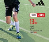 Short Enfant - ADIDAS en promo chez Intersport Short Enfant - ADIDAS dans le catalogue Intersport