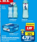 Trinkflasche/Frischhaltebox im Angebot bei Lidl in Singen Trinkflasche/Frischhaltebox Angebote von Sistema bei Lidl Singen für 4,79 €