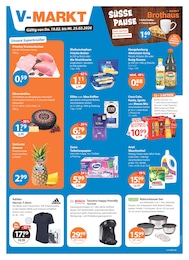 Supermarkt Prospekt von V-Markt in Wolnzach Aktueller V-Markt Supermarkt Prospekt für Wolnzach: V-Markt einfach besser einkaufen mit 22} Seiten, 19.02.2026 - 25.02.2026
