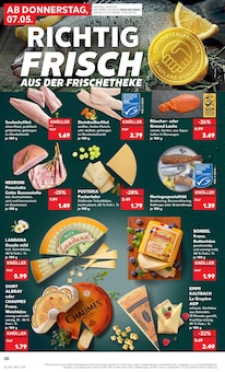 Lachs im Kaufland Prospekt "Aktuelle Angebote" mit 58 Seiten (Würzburg)