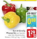 Mixpaprika Angebote von Gut & Günstig bei EDEKA Pforzheim für 0,88 €