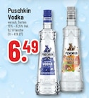 Vodka Ice Filtered Angebote von Puschkin bei Trinkgut Köln für 6,49 €