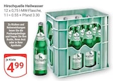 Aktuelles Hirschquelle Angebot bei GLOBUS in Mannheim ab 4,99 €