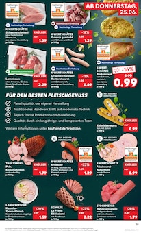 Gulasch im Kaufland Prospekt "Hier bin ich richtig" mit 58 Seiten (Paderborn)