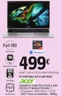 PC Portable A315-44P-R9ZV - ACER en promo chez E.Leclerc Montreuil à 499,00 €