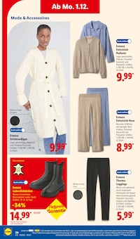 Kleid Angebot im Lidl Prospekt, gültig von 01.12.2025 bis 06.12.2025 Kleid Angebot im aktuellen Lidl Prospekt auf Seite 36