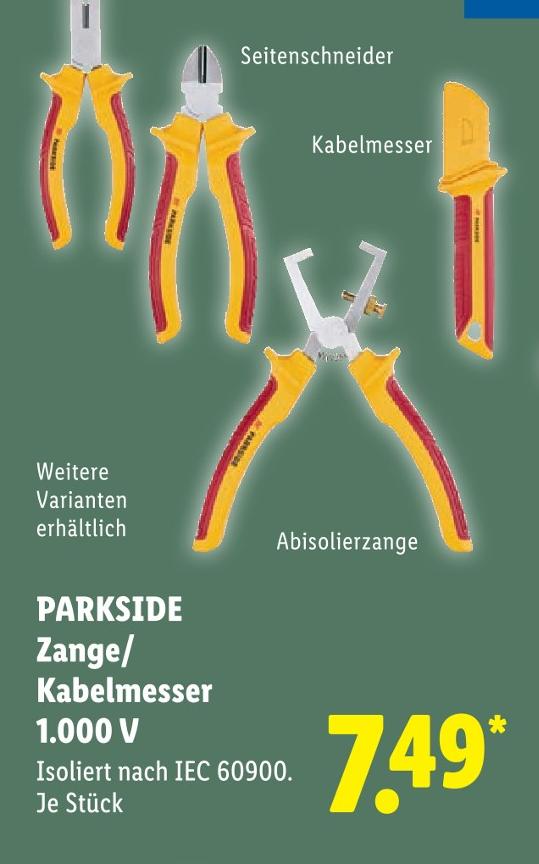 Zange/Kabelmesser