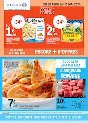Catalogue Supermarchés E.Leclerc en cours à Coimères et alentours, "L'arrivage de la semaine", 28 pages, 30/04/2024 - 11/05/2024