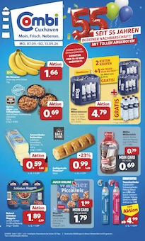 combi Cuxhaven Prospekt der aktuellen Woche, gültig von 07.09.2026 bis 12.09.2026 Aktueller combi Cuxhaven Prospekt "Markt - Angebote" mit 33 Seiten
