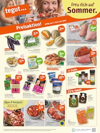 Aktueller tegut Supermärkte Prospekt für Kösching: tegut… gute Lebensmittel mit 28} Seiten, 01.07.2024 - 06.07.2024