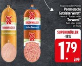 Teewurst im EDEKA Prospekt Pommersche Gutsleberwurst von Rügenwalder Mühle im aktuellen EDEKA Prospekt für 1,79 €