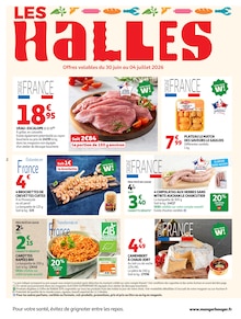 Catalogue Auchan Supermarché de la semaine "OBJECTIF BBQ" avec 2 pages, valide du 30/06/2026 au 11/07/2026 pour Montpellier et alentours Prospectus Auchan Supermarché de la semaine "OBJECTIF BBQ" avec 2 pages, valide du 30/06/2026 au 11/07/2026 pour Montpellier et alentours