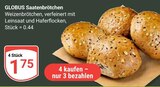 Aktuelles Saatenbrötchen Angebot bei GLOBUS in Duisburg ab 1,75 €