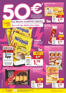 Milch im Netto Marken-Discount Prospekt "Aktuelle Angebote" mit 53 Seiten (Gelsenkirchen)