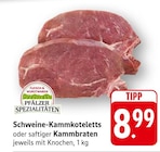 EDEKA Kröppen - Schweine-Kammkoteletts Angebot im Prospekt Schweine-Kammkoteletts bei EDEKA im Kröppen Prospekt für 8,99 €