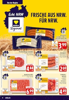Bratwurst im EDEKA Prospekt "Aktuelle Angebote" mit 24 Seiten (Osnabrück)