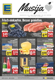 Aktueller EDEKA Prospekt "Aktuelle Angebote" für Düsseldorf Aktueller EDEKA Prospekt für Düsseldorf mit Seiten